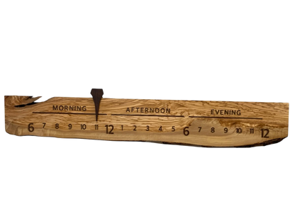Nakoa: 5 - foot Olivewood/Walnut - Linear Clockworks