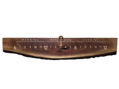 Mulberry:3 - foot Walnut/Maple - Linear Clockworks