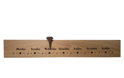 Retired2: 3 foot Oak / Brown Oracal - Linear Clockworks