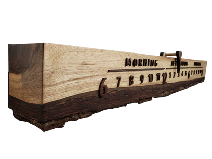Onyx:3 - foot Walnut/Walnut - Linear Clockworks