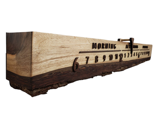 Onyx:3 - foot Walnut/Walnut - Linear Clockworks