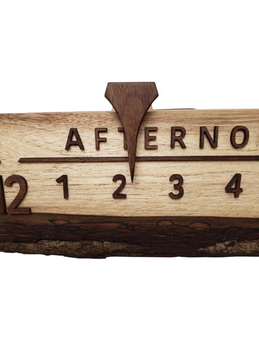 Onyx:3 - foot Walnut/Walnut - Linear Clockworks