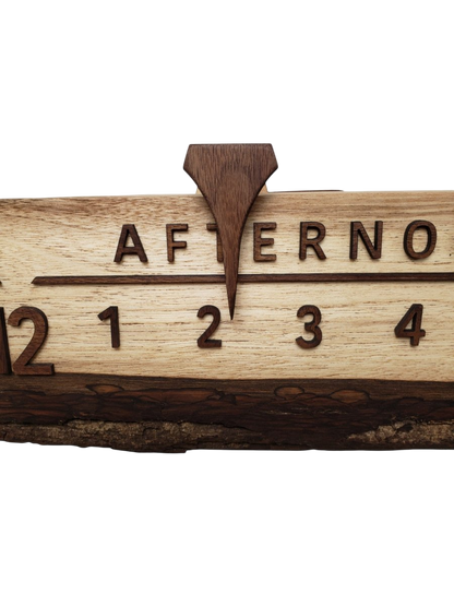 Onyx:3 - foot Walnut/Walnut - Linear Clockworks