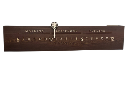 Tempus:3 - foot Wenge/Maple - Linear Clockworks