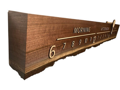 Siyona:5 - foot Walnut/Maple - Linear Clockworks