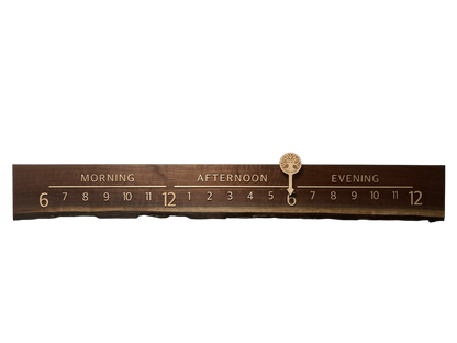 Siyona:5 - foot Walnut/Maple - Linear Clockworks