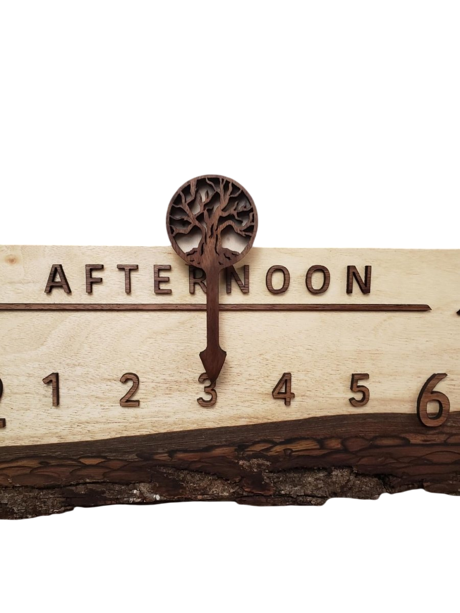 Twilight: 3 - foot Walnut/Walnut - Linear Clockworks