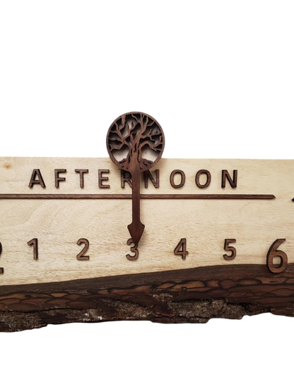 Twilight: 3 - foot Walnut/Walnut - Linear Clockworks