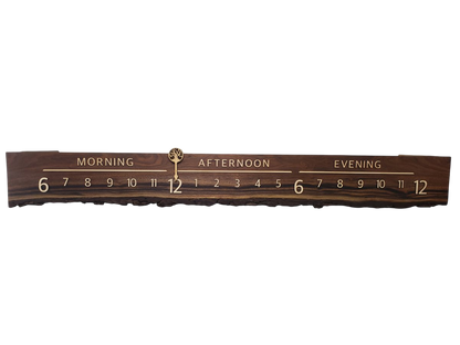 Sandy:5 - foot Walnut/Maple - Linear Clockworks