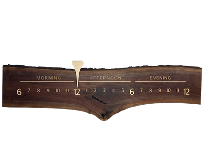 Vaela: 5 - foot Walnut/Maple - Linear Clockworks