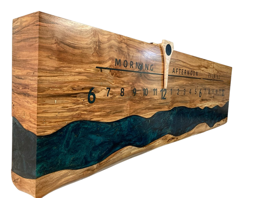 Stokes:3ft Spalted Maple - Linear Clockworks