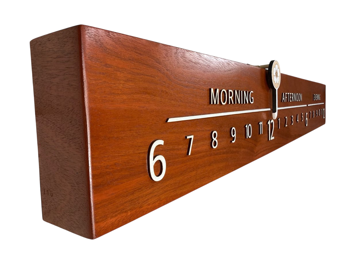 Blossom: 5 - foot Cherry/Maple - Linear Clockworks