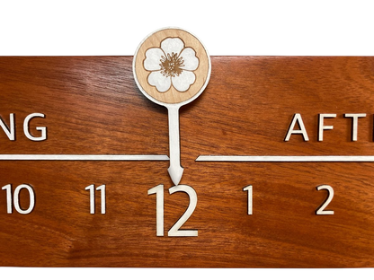 Blossom: 5 - foot Cherry/Maple - Linear Clockworks