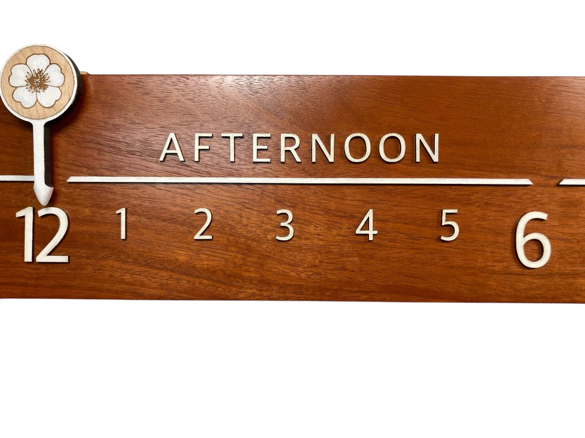 Blossom: 5 - foot Cherry/Maple - Linear Clockworks