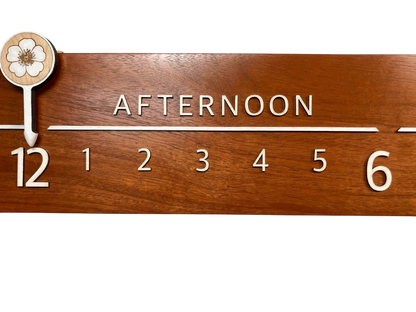 Blossom: 5 - foot Cherry/Maple - Linear Clockworks