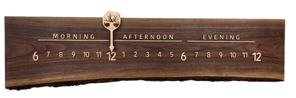 Cambrie: 3 - foot Walnut Maple - Linear Clockworks