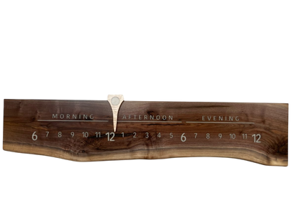 Blaine: 3 - foot Walnut - Linear Clockworks
