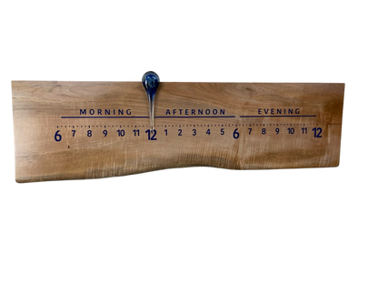 Cristall: 3 - foot Curly Maple - Linear Clockworks