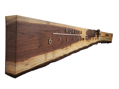 Spotty:7 - ft Walnut/Maple - Linear Clockworks