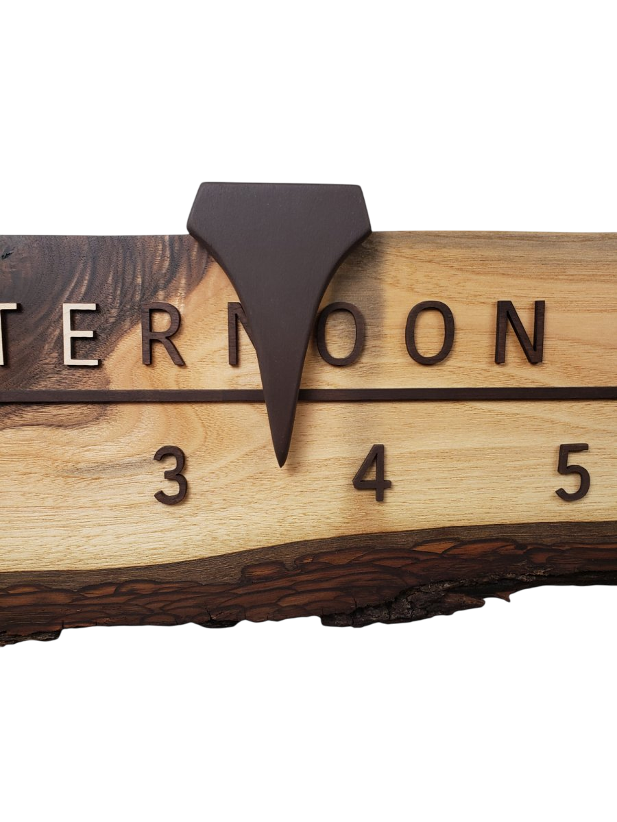 Spotty:7 - ft Walnut/Maple - Linear Clockworks