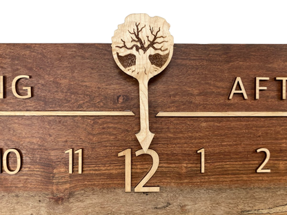 Quinn: 5 - foot Chechen/Maple - Linear Clockworks