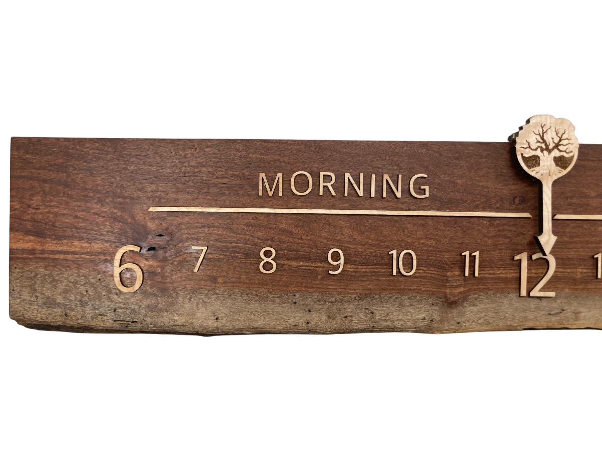 Quinn: 5 - foot Chechen/Maple - Linear Clockworks