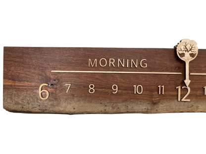 Quinn: 5 - foot Chechen/Maple - Linear Clockworks