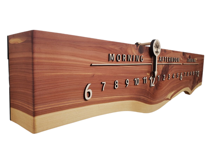 Treasure:3 - foot Cedar/Maple - Linear Clockworks