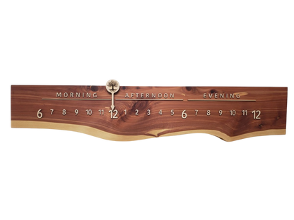 Treasure:3 - foot Cedar/Maple - Linear Clockworks