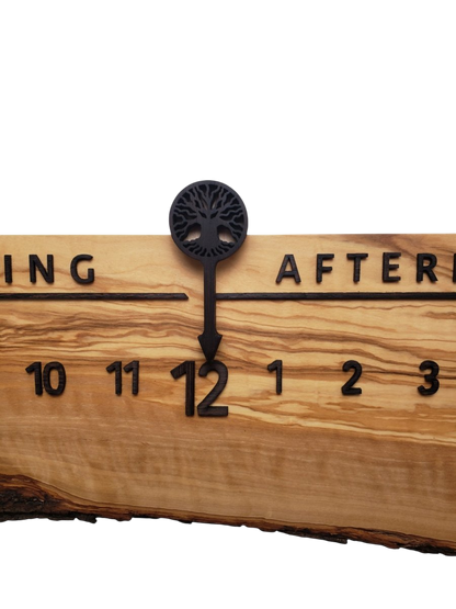 Verdin:3 - foot Olivewood/Wenge - Linear Clockworks