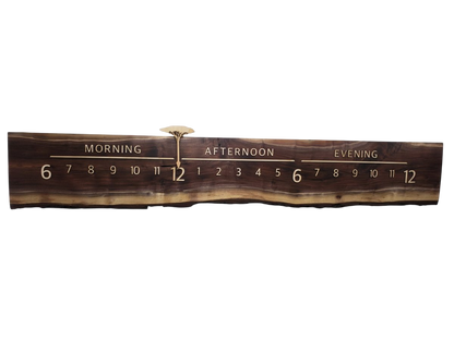 Smoky:5 - ft Walnut/Maple - Linear Clockworks