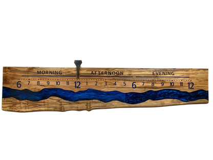 Leith: 5 - foot Spalted Ambrosia - Linear Clockworks