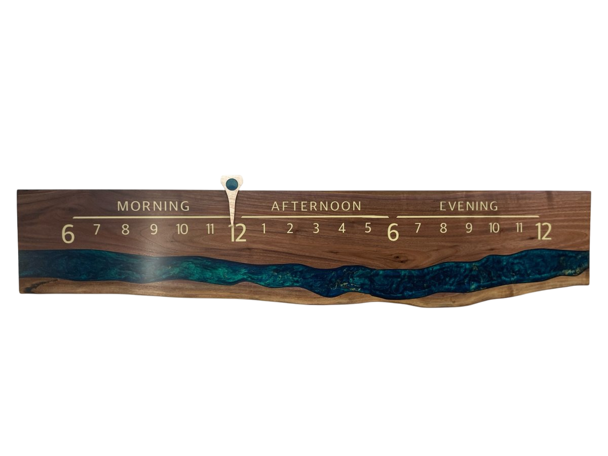 Rayan: 5 - foot Riverclock - Linear Clockworks
