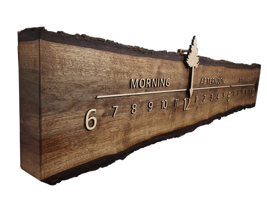 Tennessee:5 - foot Walnut/Maple - Linear Clockworks