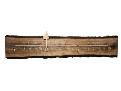 Tennessee:5 - foot Walnut/Maple - Linear Clockworks