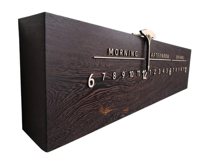Uriel:3 - foot Wenge/Maple - Linear Clockworks