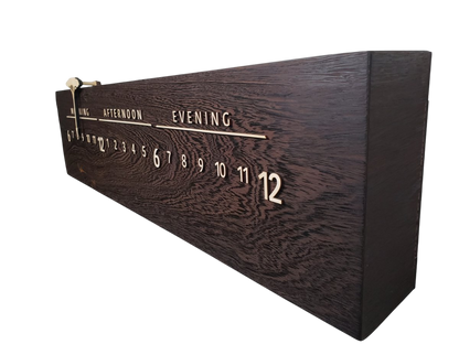 Uriel:3 - foot Wenge/Maple - Linear Clockworks