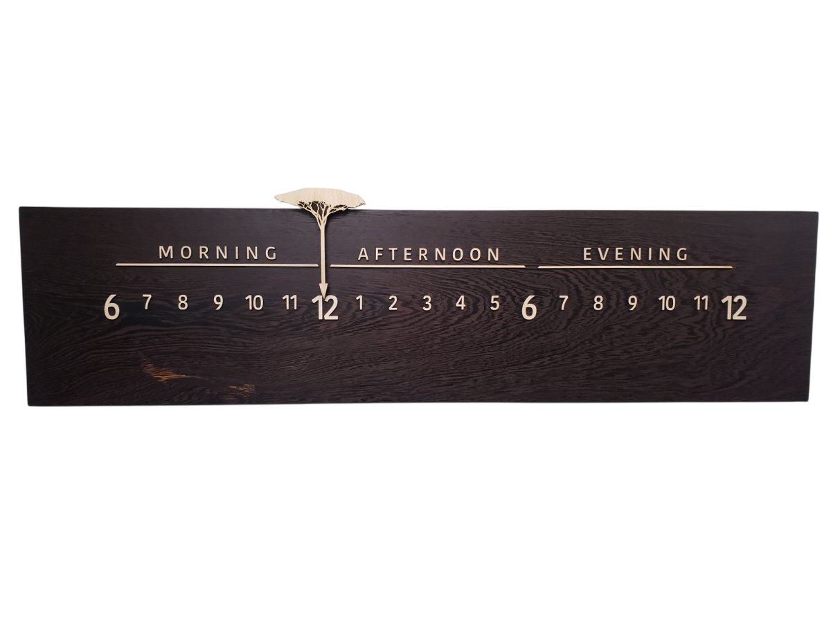 Uriel:3 - foot Wenge/Maple - Linear Clockworks