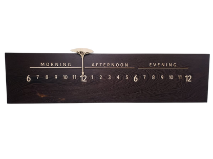 Uriel:3 - foot Wenge/Maple - Linear Clockworks