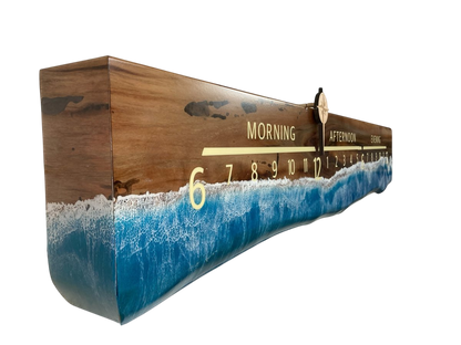 Sebastian: 5ft Ocean Riverclock - Linear Clockworks