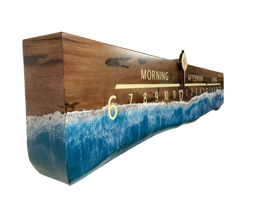 Sebastian: 5ft Ocean Riverclock - Linear Clockworks