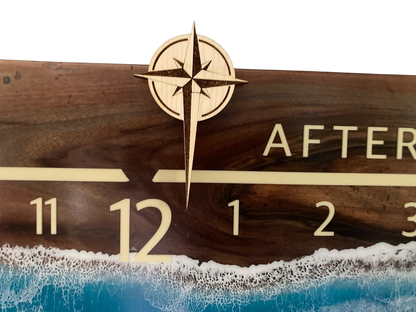 Sebastian: 5ft Ocean Riverclock - Linear Clockworks