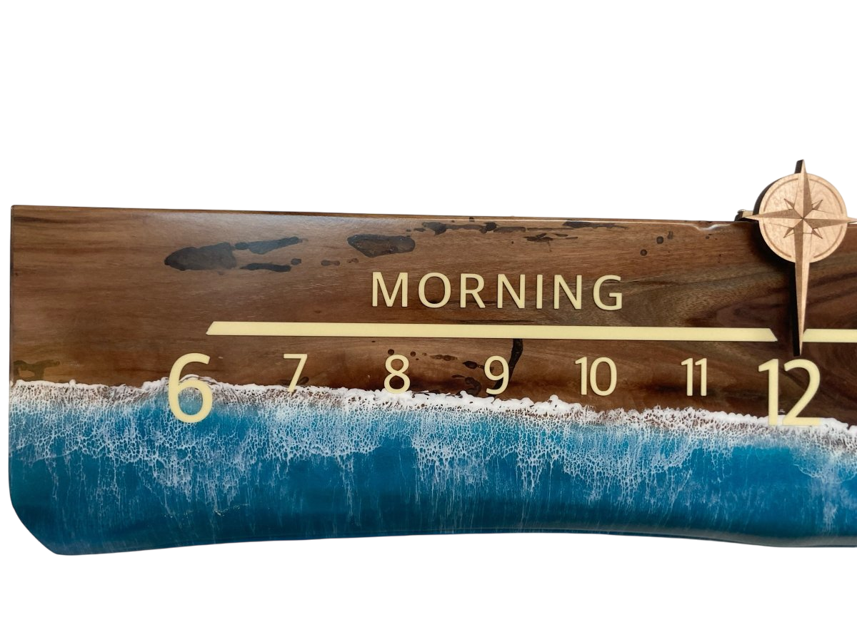 Sebastian: 5ft Ocean Riverclock - Linear Clockworks