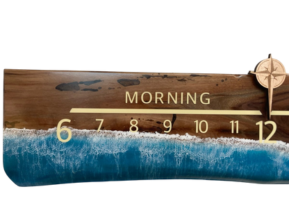 Sebastian: 5ft Ocean Riverclock - Linear Clockworks
