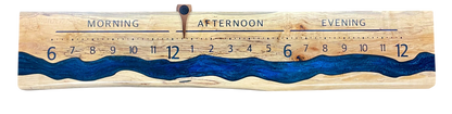 Leithlike: 5-foot Spalted Ambrosia - Linear Clockworks