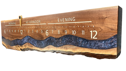 Rigel 2:  5-foot Walnut / Resin river