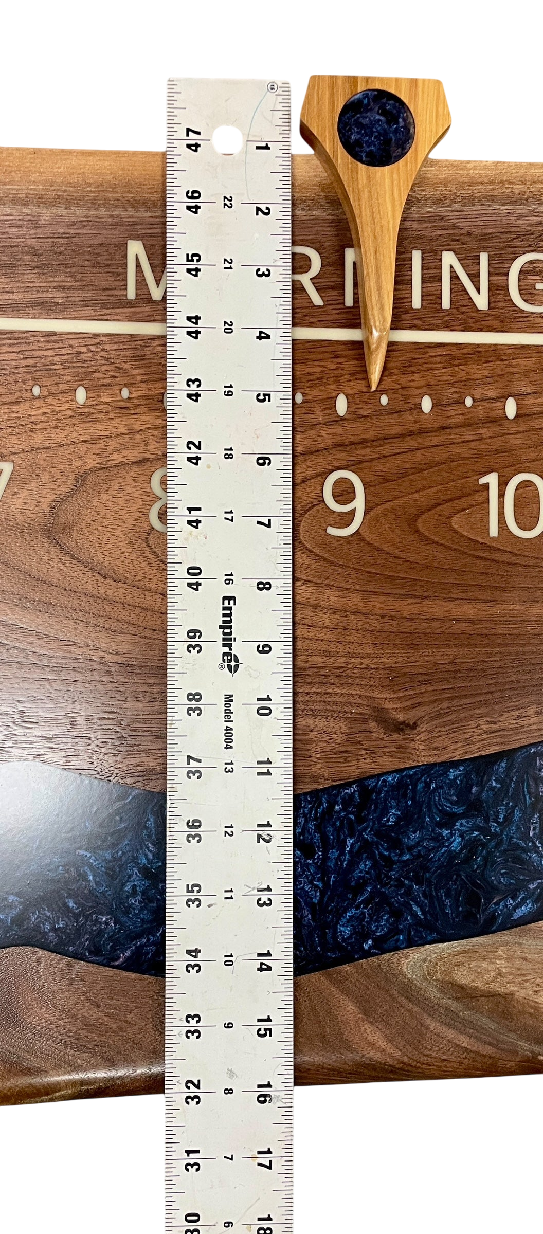 Rigel 2:  5-foot Walnut / Resin river
