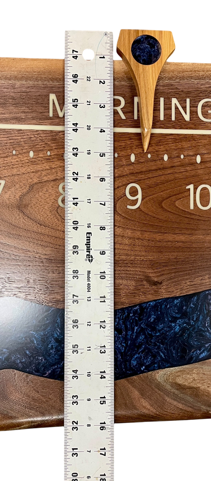 Rigel 2:  5-foot Walnut / Resin river