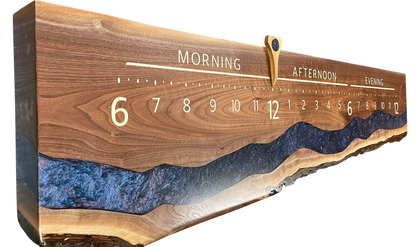 Rigel 2:  5-foot Walnut / Resin river