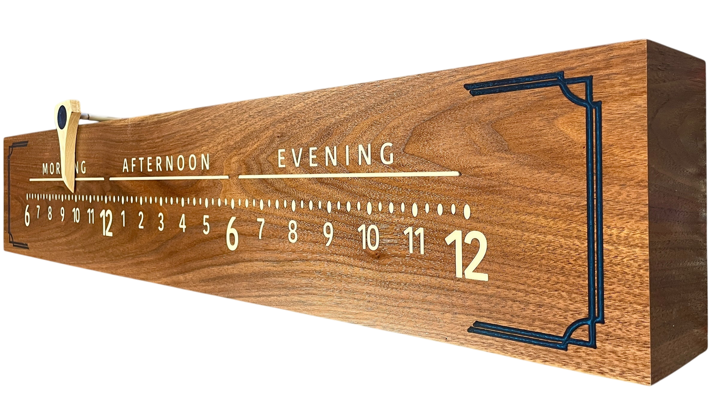 Billy: 3-foot walnut / Resin (